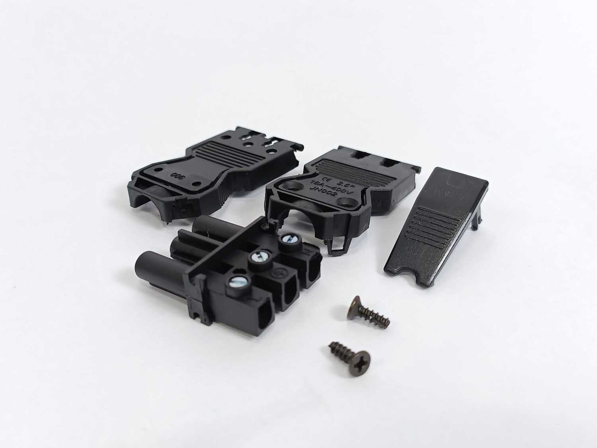 JN002 3 Pin Connector and Casing 16A 400V