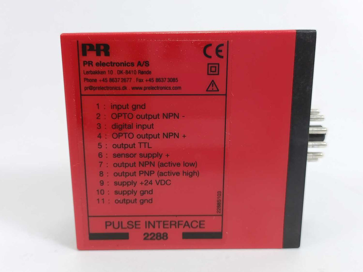 PR 2288D2B2A Pulse Interface