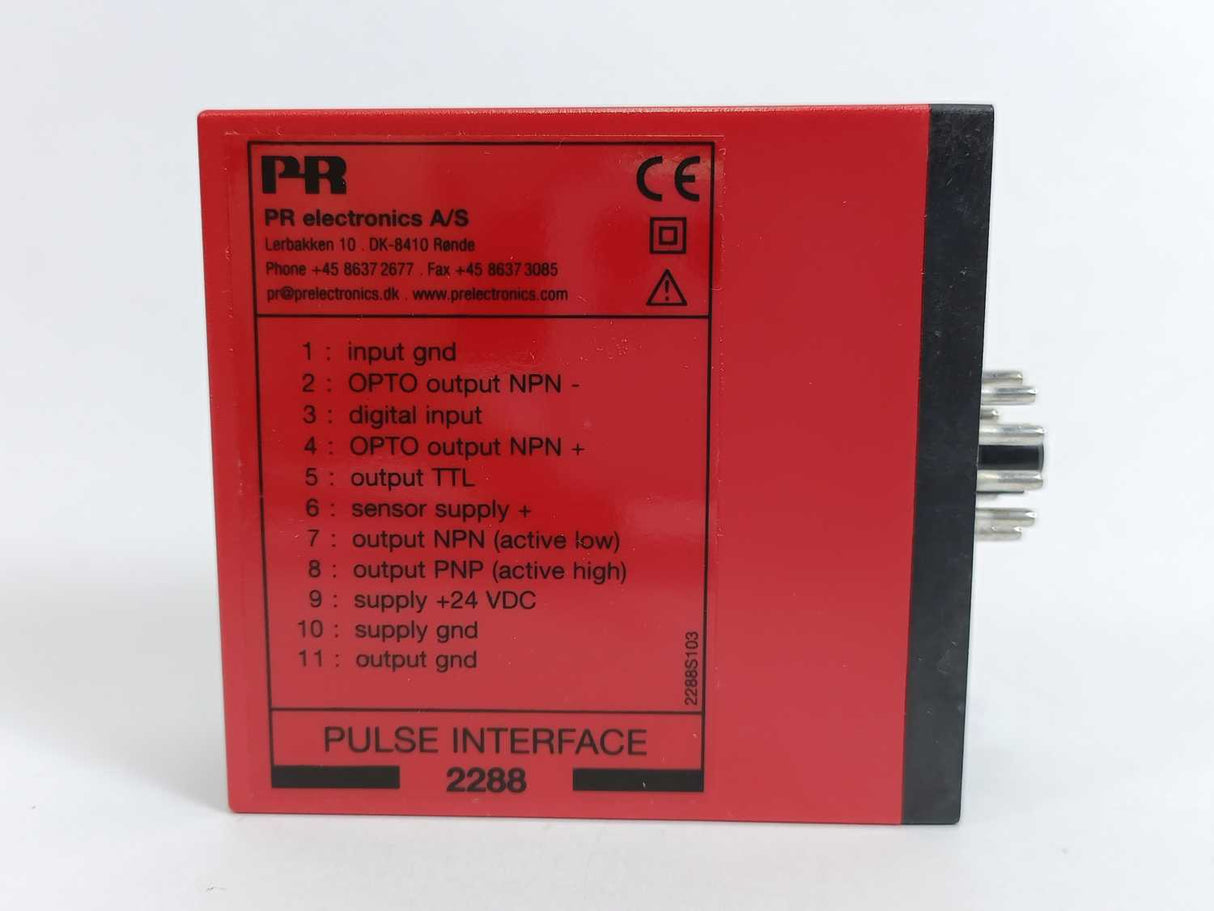PR 2288 D2B0A Pulse Interface PR 2288D2B0A