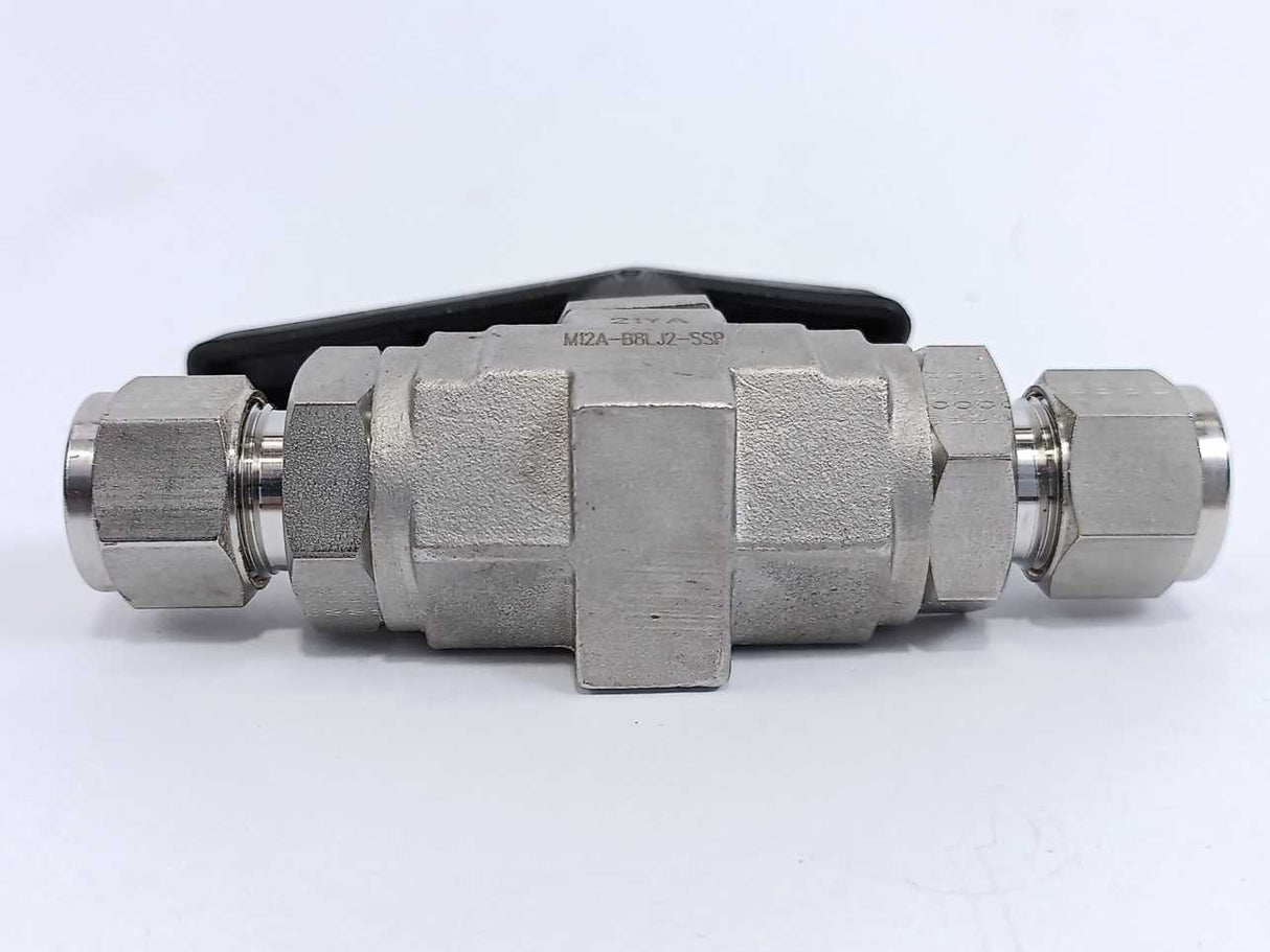 Parker M12A-B8LJ2-SSP B Series Manuel Ball Valve