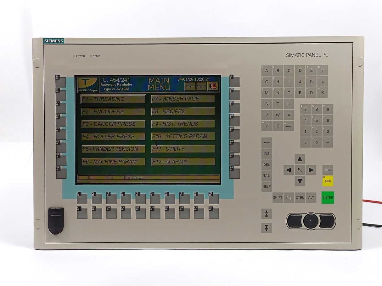 Siemens 6AV7611-0AB22-0AG0 SIMATIC Panel PC 670 (24V)