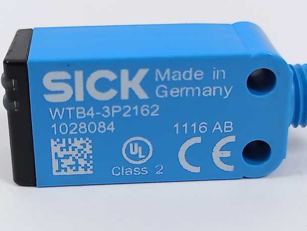 SICK 1028084 WTB4-3P2162 Photoelectric Sensor