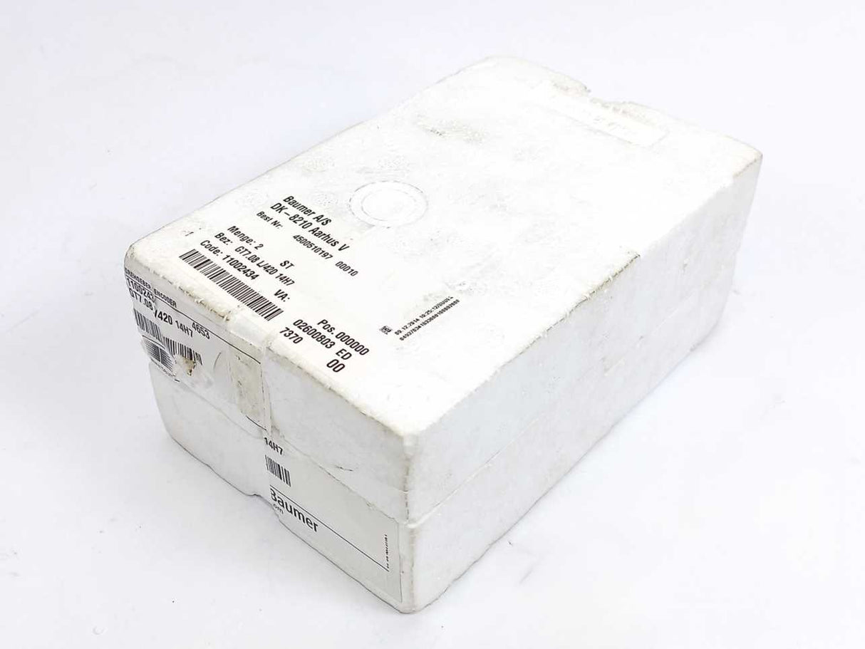 Baumer Hubner GT7.08L/420 Tachogenerator / Encoder