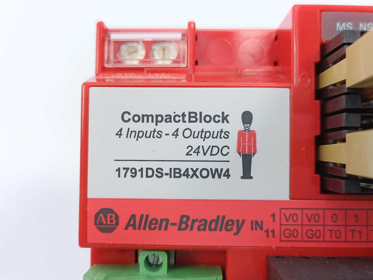 AB 1791DS-IB4XOW4 Series A Rev. A01 Guard I/O 8 Point Digital Comb Module