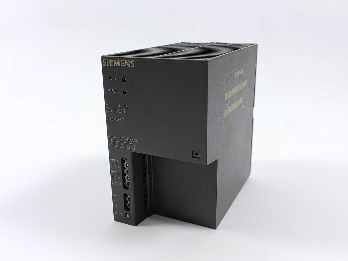 Siemens 6EP1353-0AA00 SITOP Stabilized Power Supply DUAL 2X 15 V/3,5 A