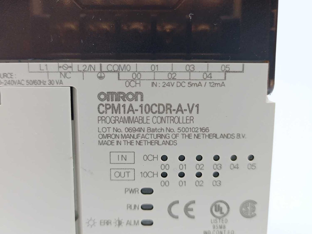 OMRON CPM1A-10CDR-A-V1 Programmable Controller