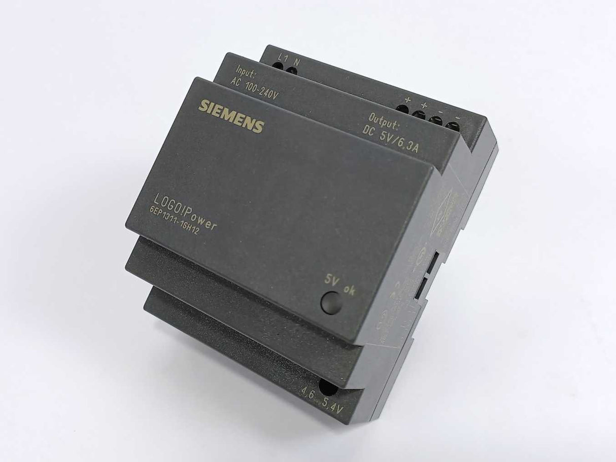 Siemens 6EP1311-1SH12 LOGO!Power Power Supply 5 V/6.3 A