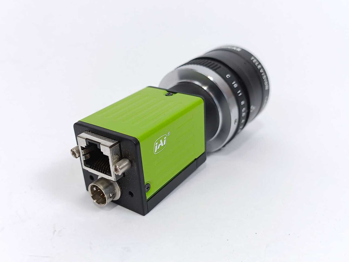 JAI GO-5000M-PGE Go Series Camera With Cosmicar TV Lense 8.5mm 1:1.5