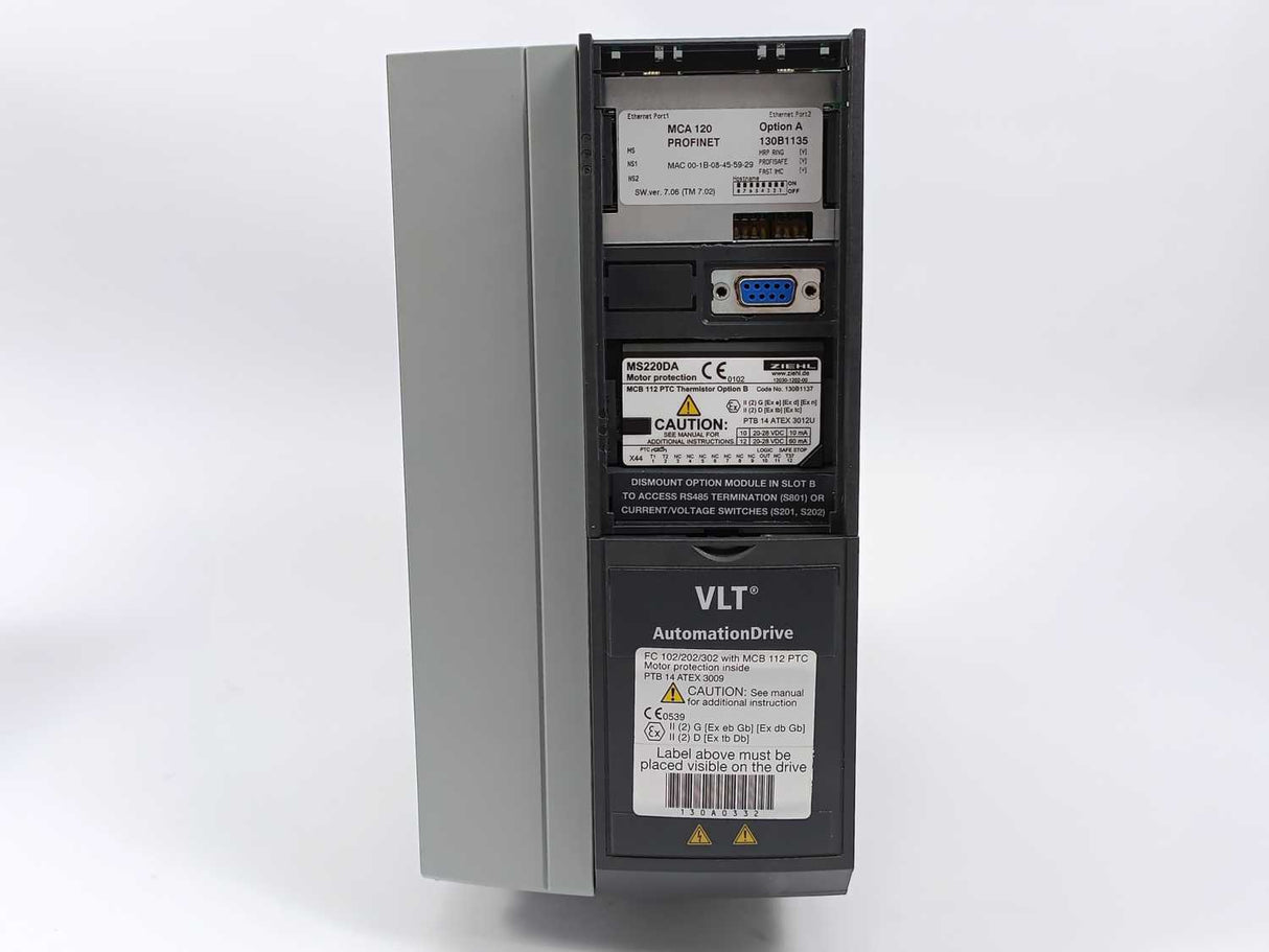 Danfoss FC-302P5K5T5E20H1XG VLT Drive Frequency Converter 5.5kW