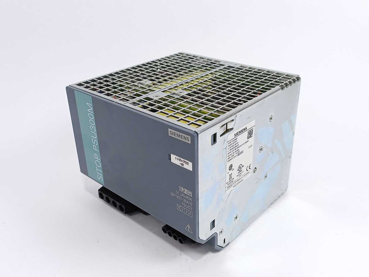 Siemens 6EP1437-3BA10 Sitop PSU8200 Power Supply 24V 40A