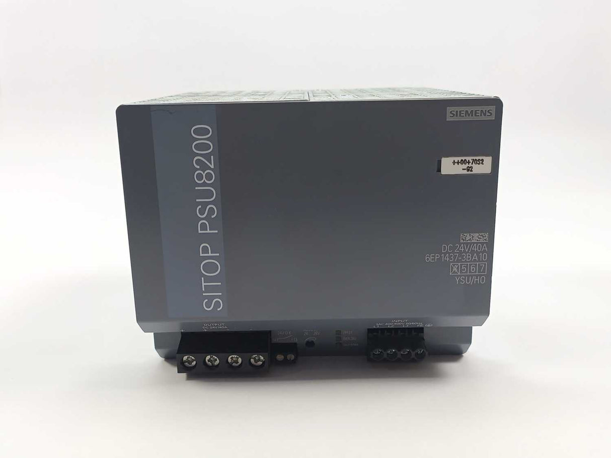 Siemens 6EP1437-3BA10 Sitop PSU300M Power Supply 24C 40A