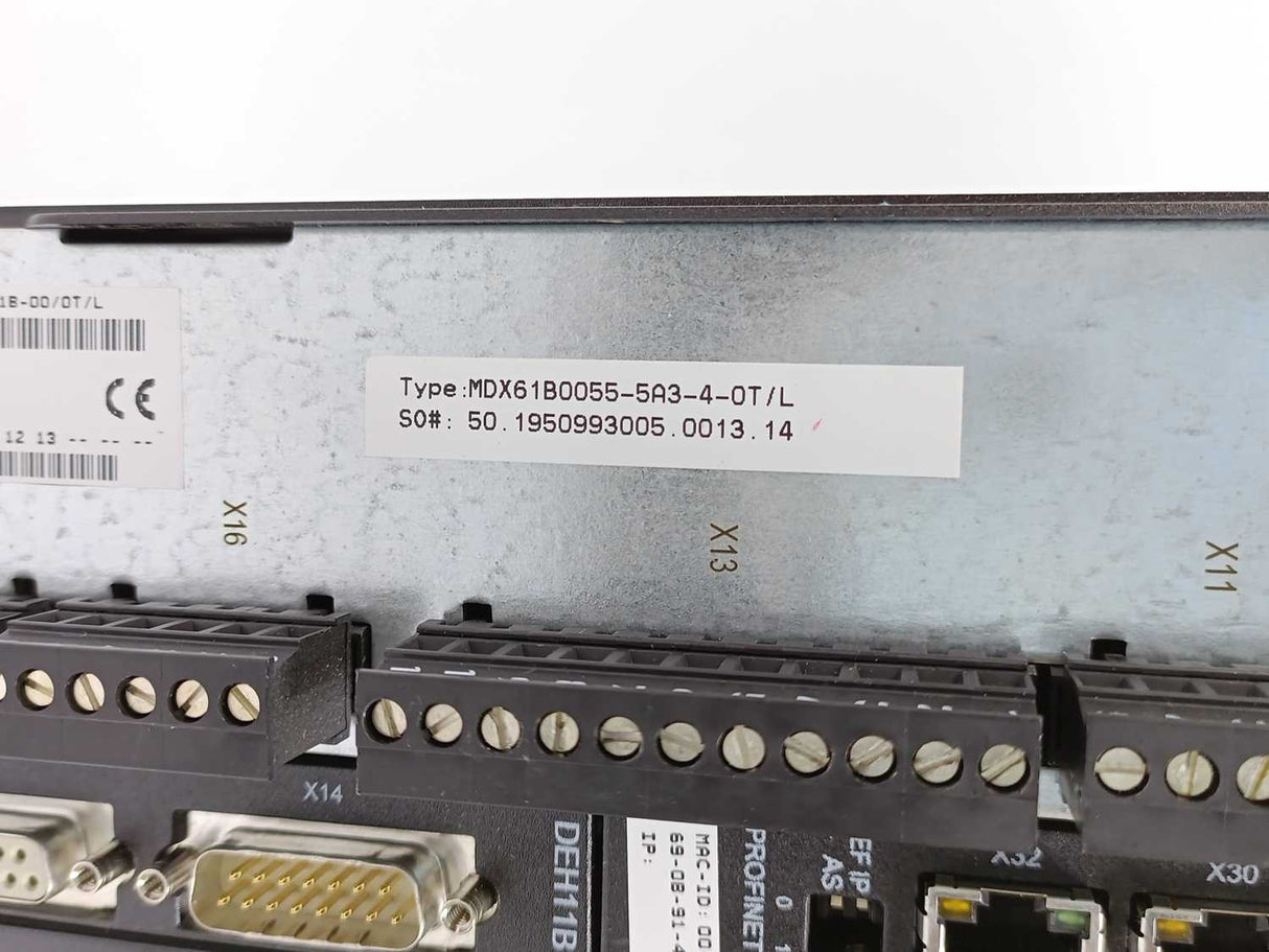 SEW-EURODRIVE MDX61B0055-5A3-4-0T/L Movidrive Control Unit 18210406