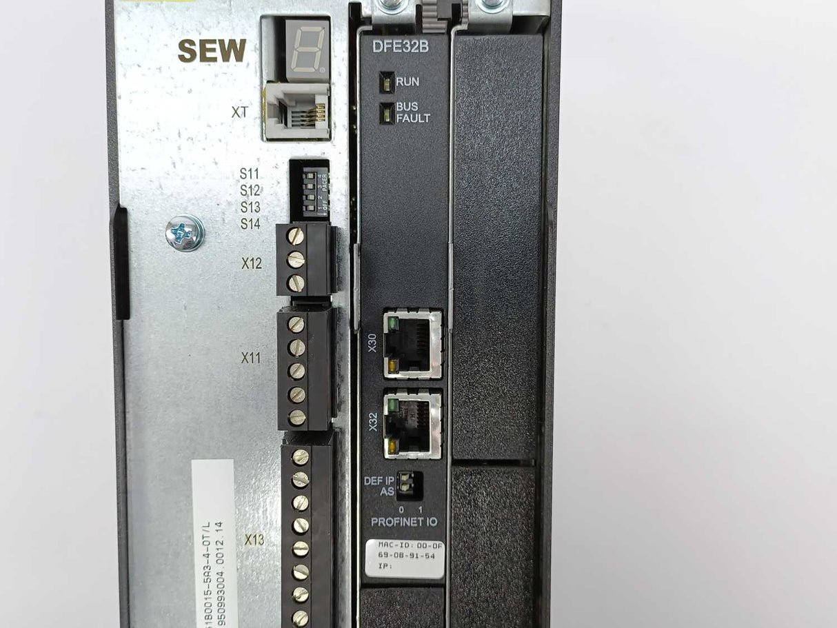SEW-EURODRIVE MDX61B0015-5A3-4-0T/L Movidrive Control Unit 18210406