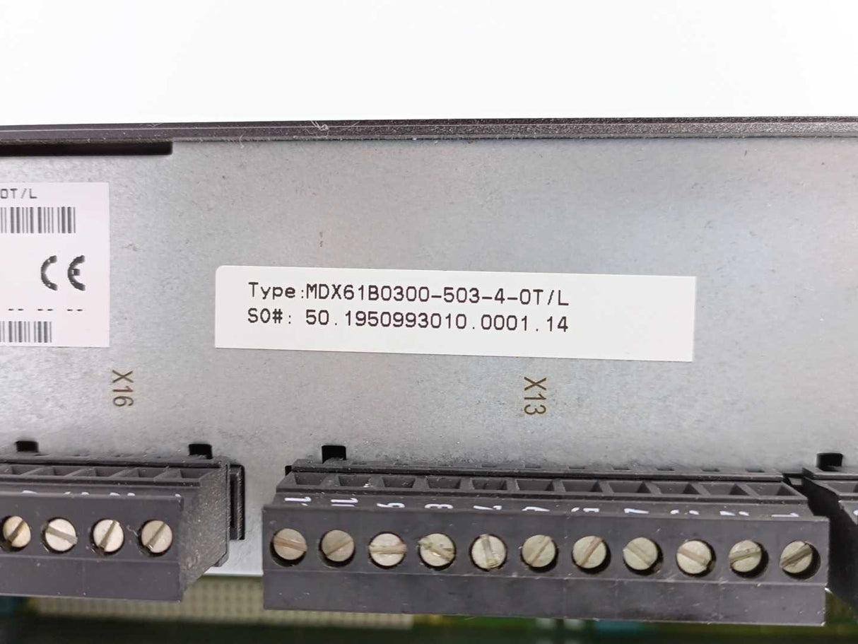 SEW-EURODRIVE MDX61B0300-503-4-0T/L Movidrive Control Unit 18210406, 28200977