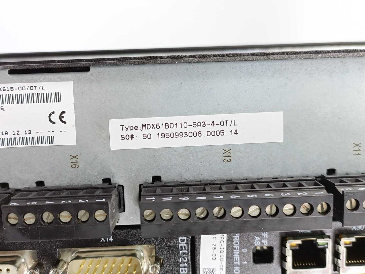 SEW-EURODRIVE MDX61B0110-5A3-4-0T/L Movidrive Control Unit 18210406