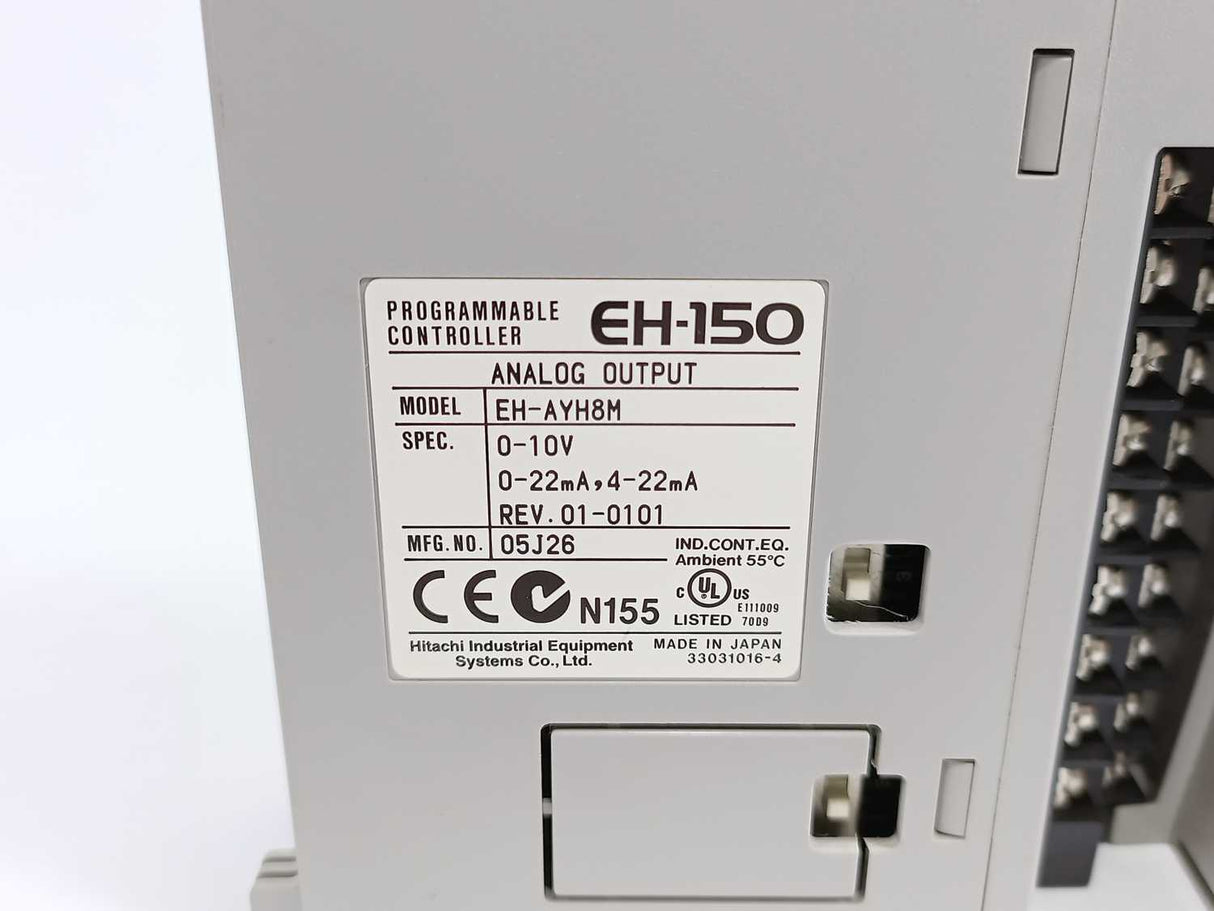 HITACHI EH-AYH8M EH-150 Programmable Controller Analog Output