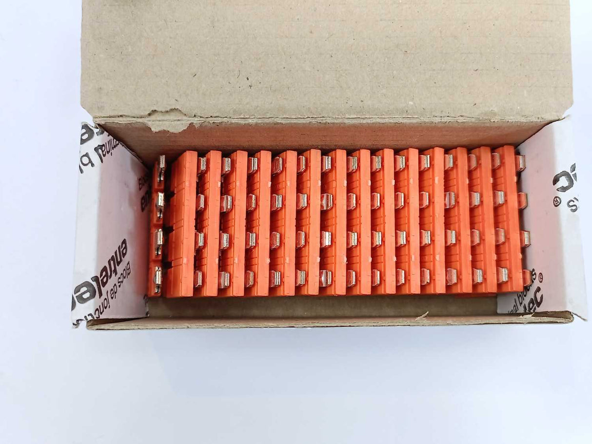 ABB 1SNK910304R0000 JB10-4 Orange, 4 Pole 76 AMP Jumper Bar Batch 29pcs.