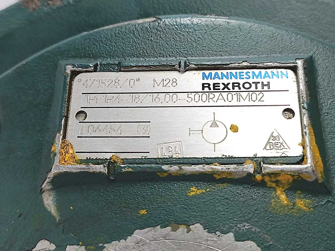 Mannesmann Rexroth 1PF1R4-18/16,00-500RA01M02 M28