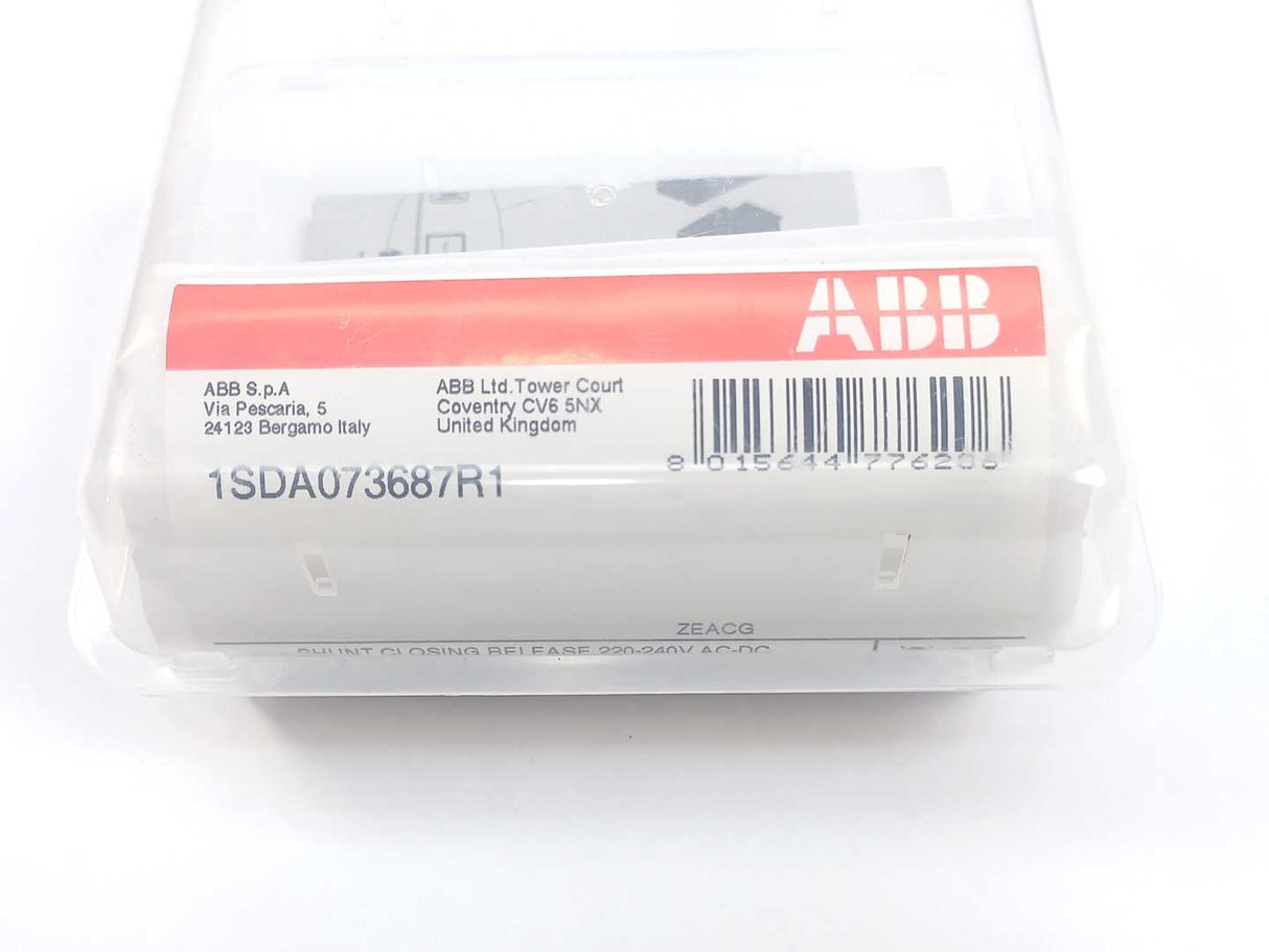 ABB 1SDA073687R1 Low Voltage Power Breaker Release