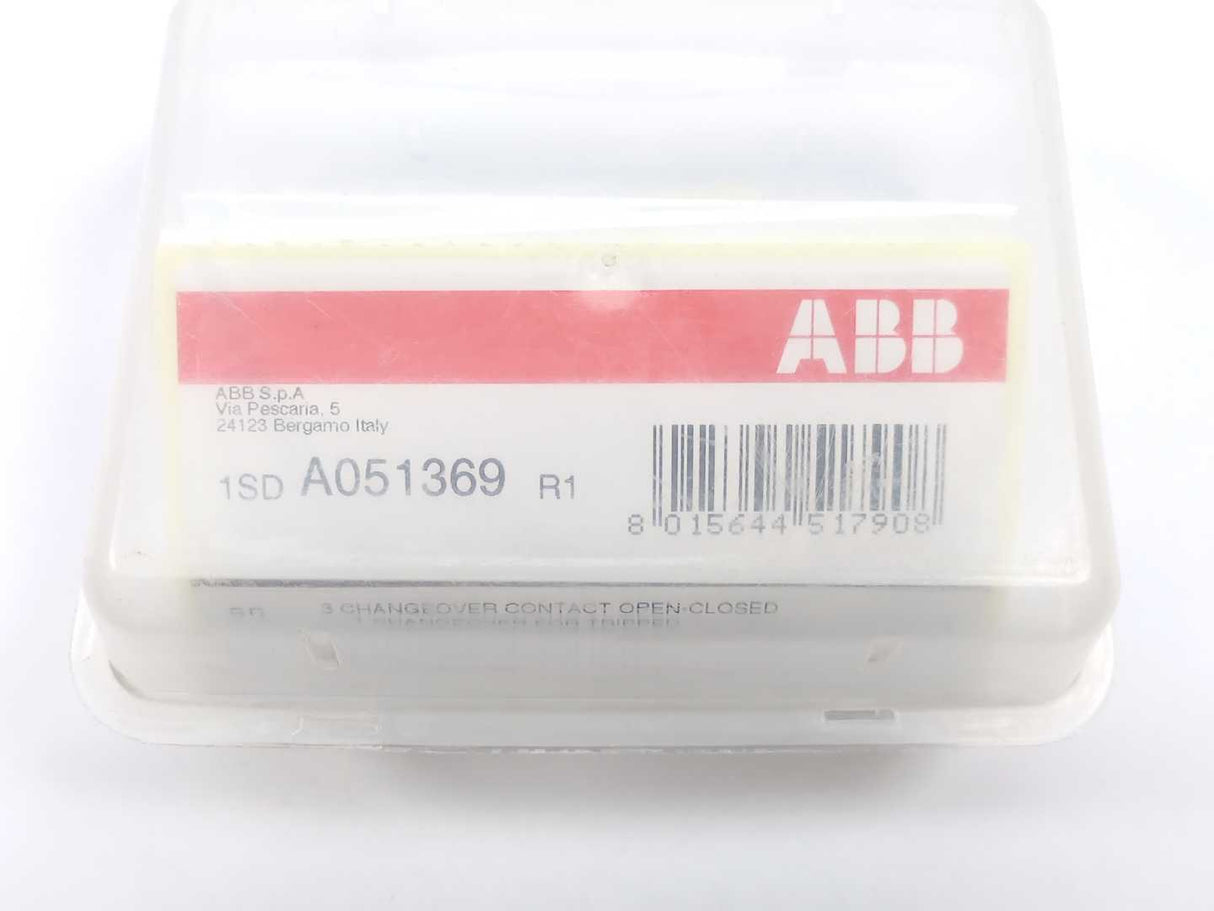 ABB 1SDA051369R1 3 Changeover Contact Open Closed