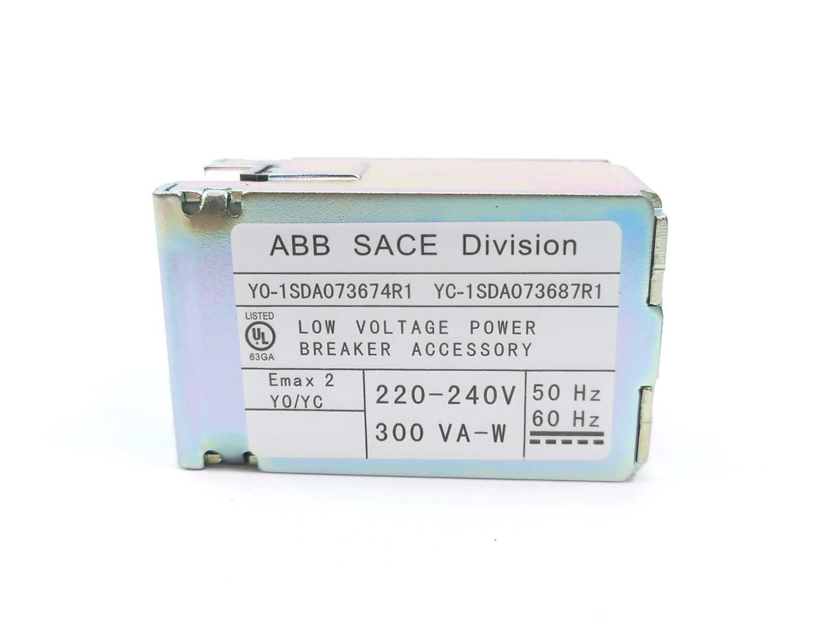 ABB 1SDA073674R1 YO E1.2..E6.2-XT7-XT7M 220-240 VAC/DC Shunt Opening Release