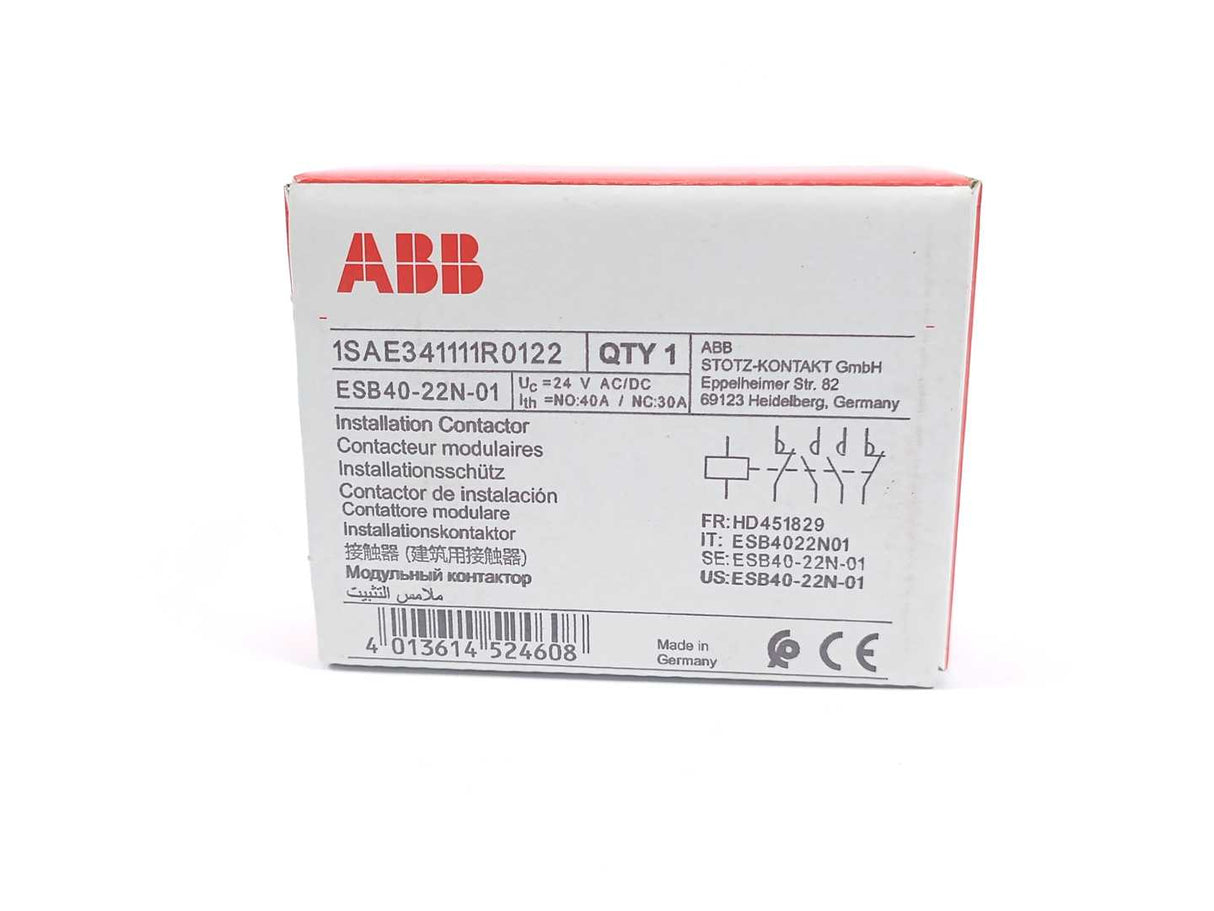 ABB 1SAE341111R0122 EKIP COM MODBUS TCP E1.2..E6.2 Communication Module