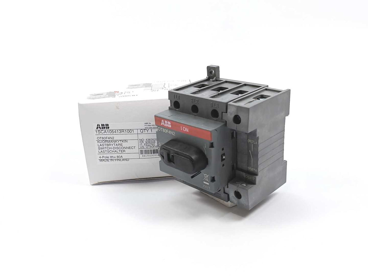 ABB 1SCA105413R1001 OT80F4N2 Switch Disconnector 600VAC 80A
