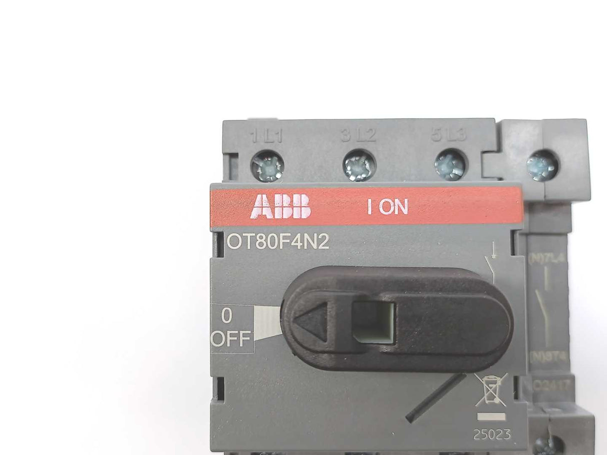 ABB 1SCA105413R1001 OT80F4N2 Switch Disconnector 600VAC 80A