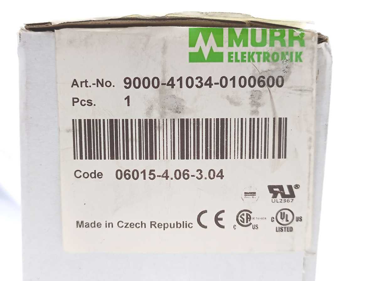 MURR Elektronik 9000-41034-0100600 Mico 4.6 Circuit Protection