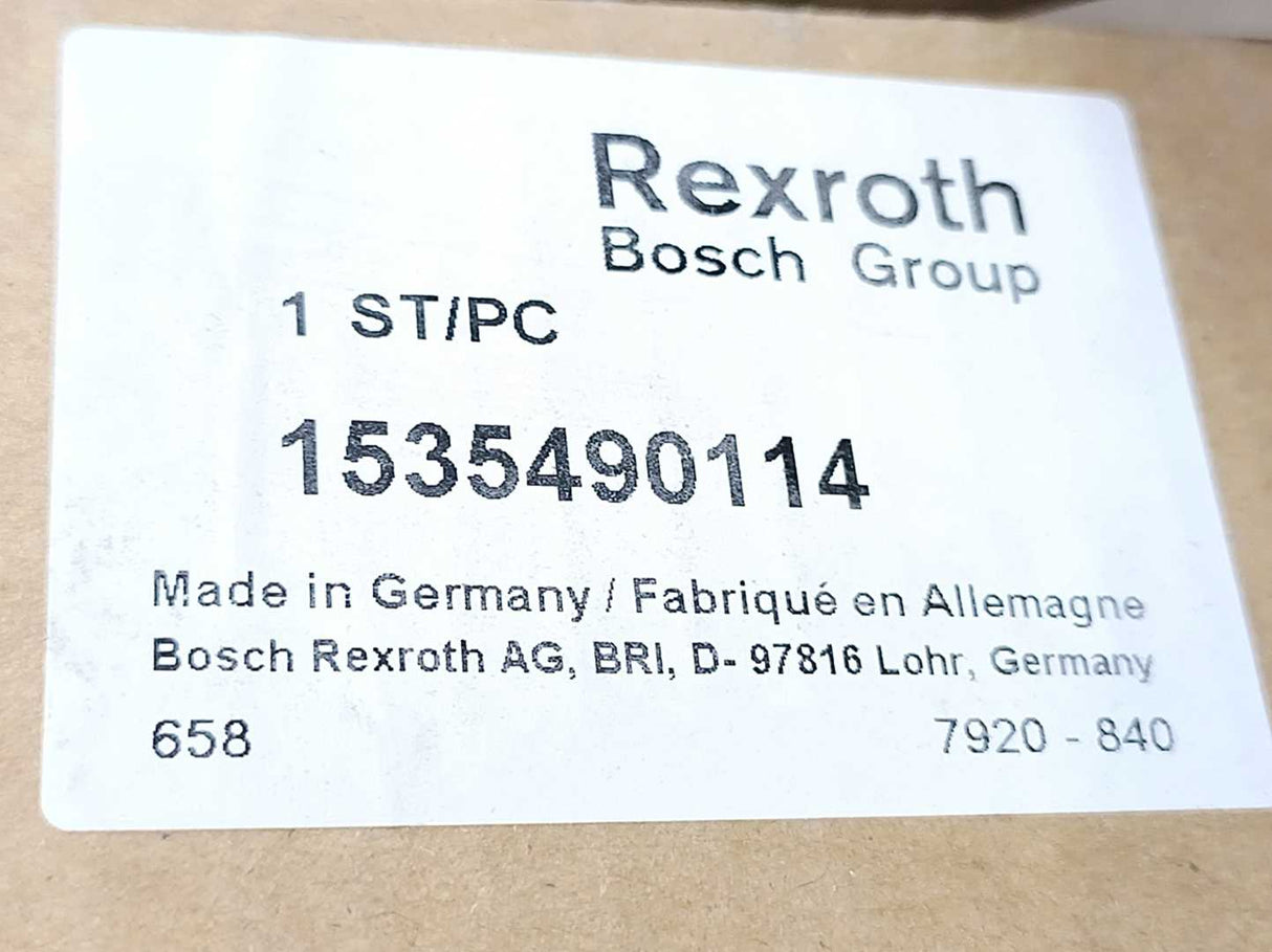 Rexroth 1535490114 Bladder Type Hydraulic Accumulator