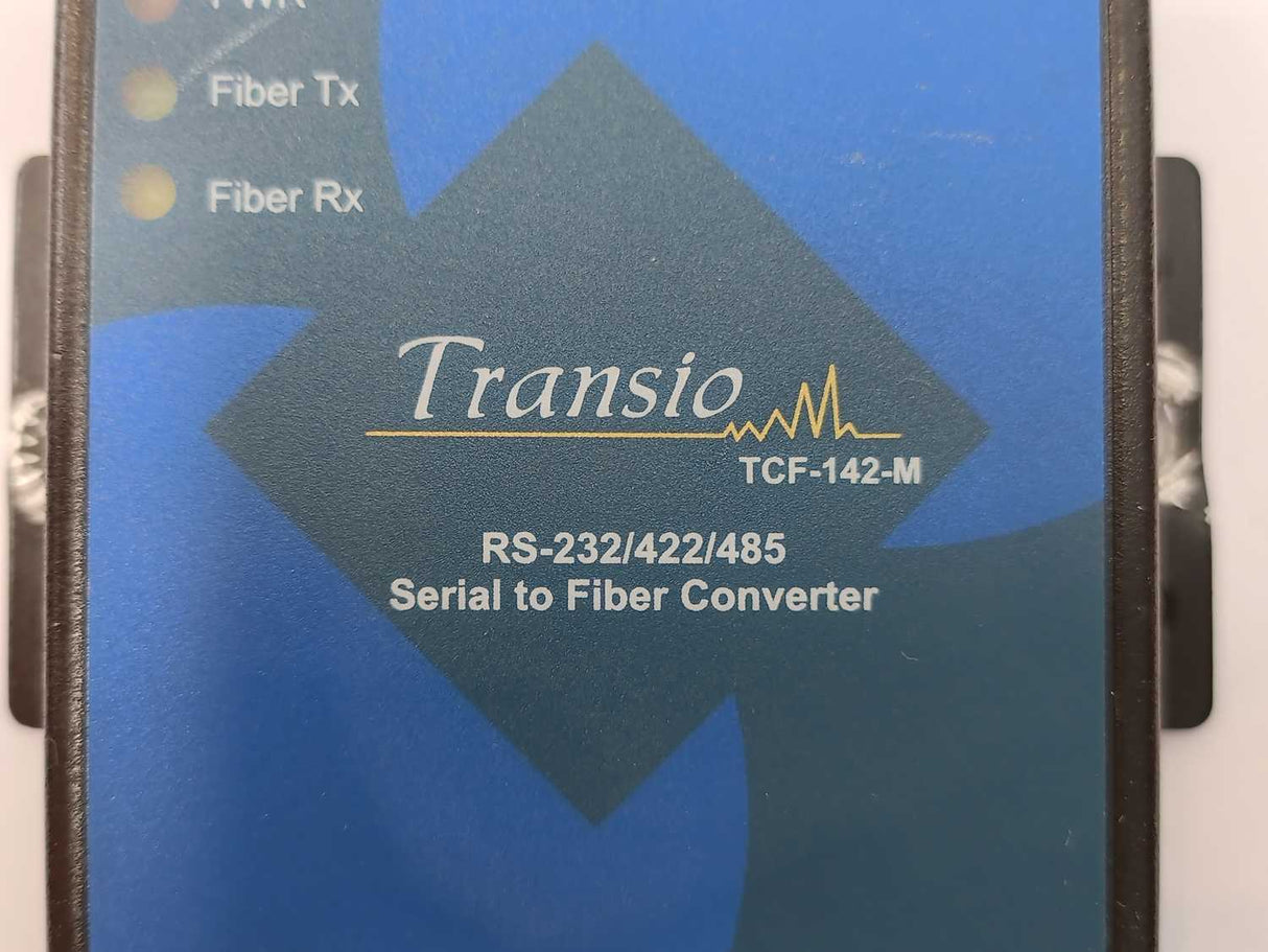Moxa TCF-142-M-ST Transio RS-232/422/485 Serial to Fiber Converter