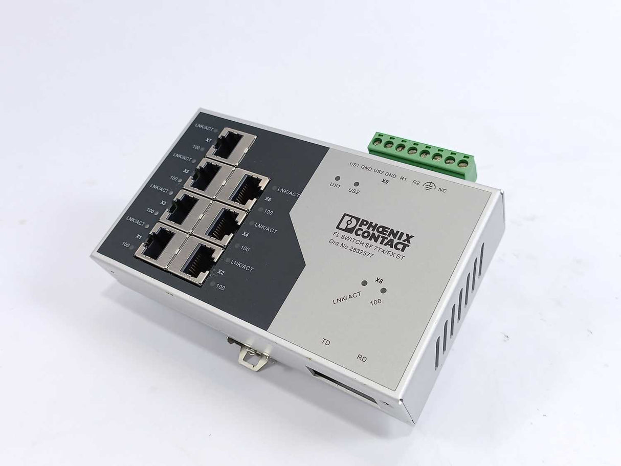 Phoenix Contact 2832577 FL SWITCH SF 7TX/FX ST - Industrial Ethernet Switch