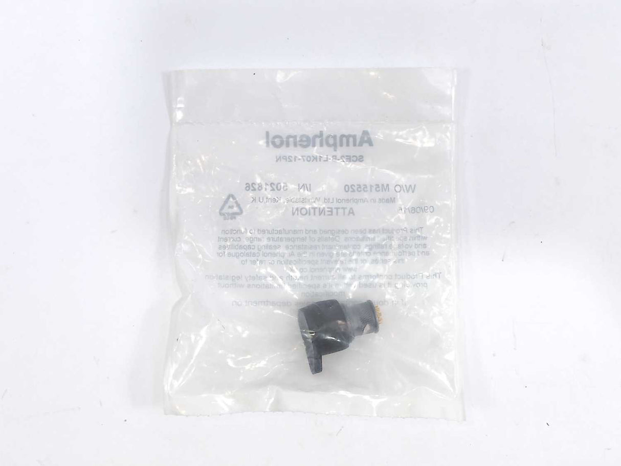 Amphenol SCE2-B-L1K07-12PN 12 Position Circular Male Connector