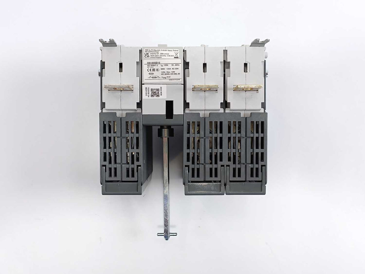 ABB OS125GD12 1SCA115696R1001 Switch-Disconnector Fuse 125A 3-Pole