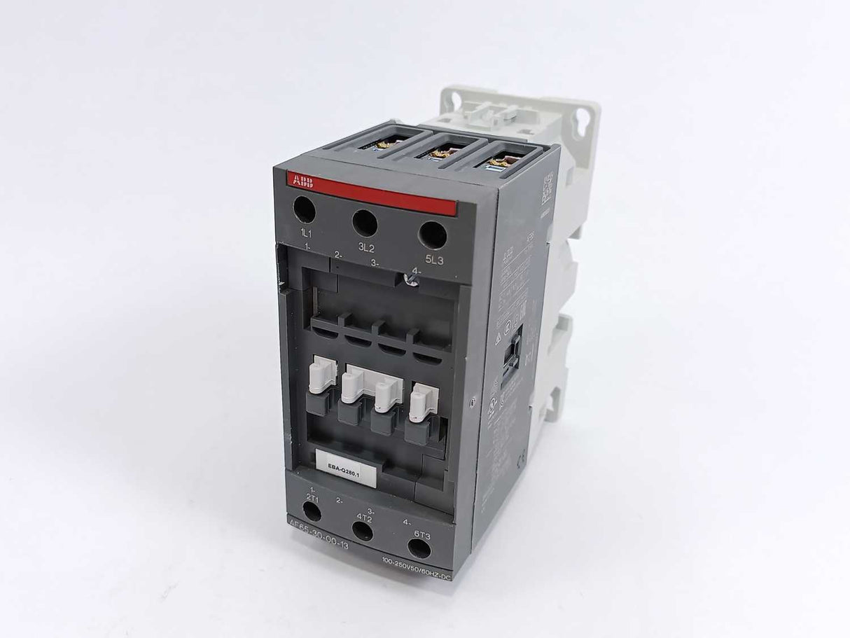 ABB AF65-30-00-13 3 pole Contactor with Screw Terminals 100-250V 50/60Hz-DC