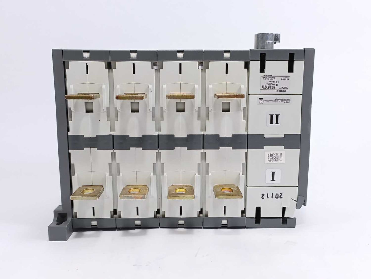 ABB OT315E04CP 1SCA022775R7150 4-Pole Manual Change-Over Switch
