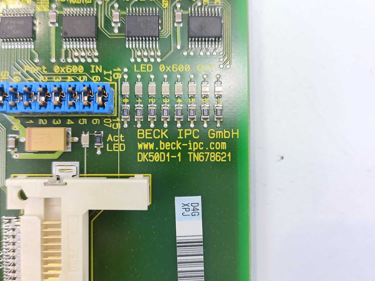 Beck DK50D1-1 TN678621 Circuit Board