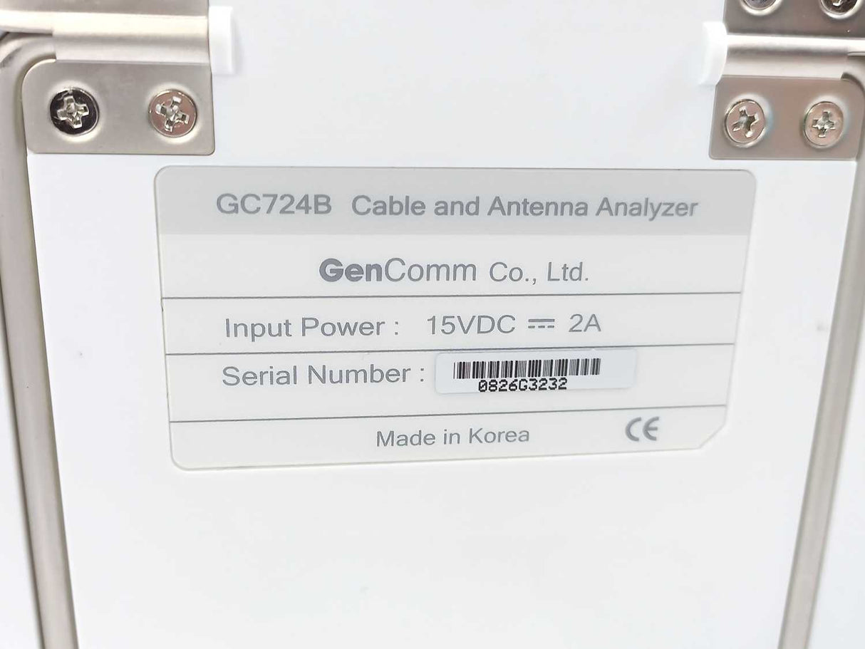 GenComm GC724B Portable Cable and Antenna Analyzer