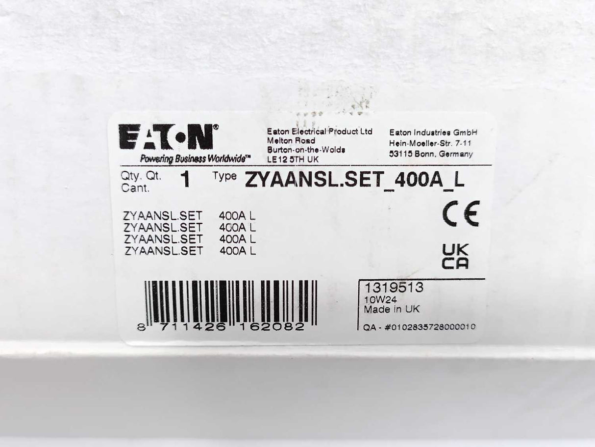 Eaton 1319513 Eaton ZYAANSL.SET 400A L