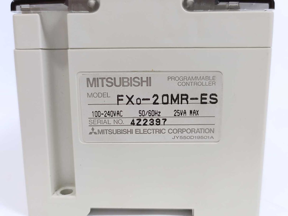 Mitsubishi FX0-20MR-ES Digital Input and Output Unit Module