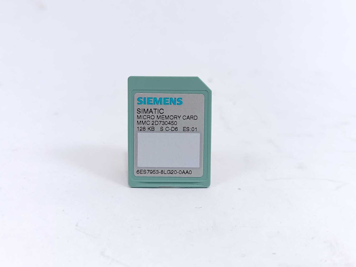 Siemens 6ES7953-8LG20-0AA0 Micro Memory Card 128 KB