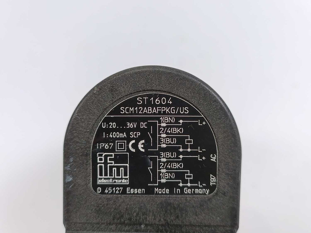 Ifm Electronic SCM12ABAFPKG/US/ST1604 ST1604 Flow monitor
