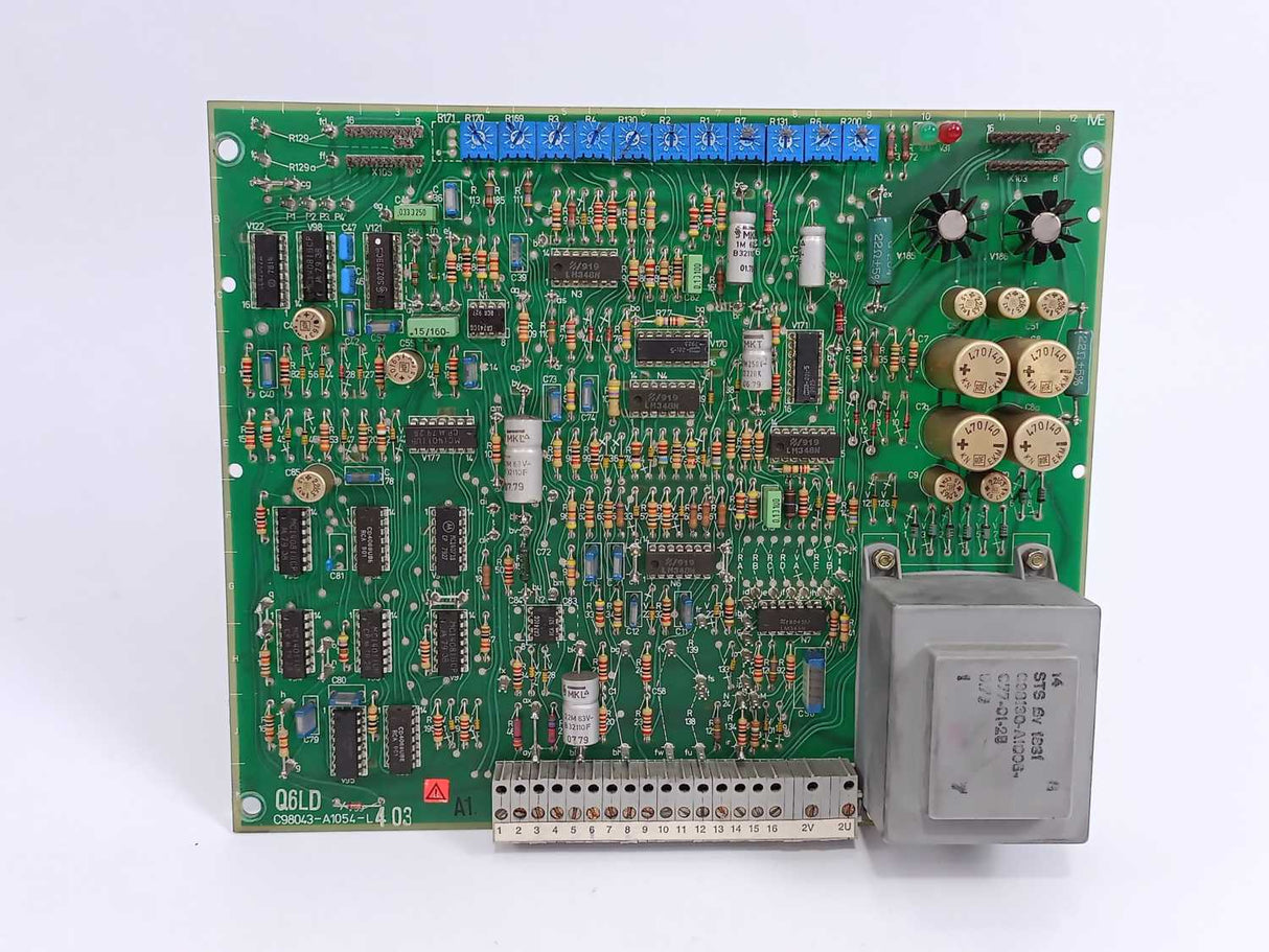 Siemens C98043-A1054-L4-03 C98040-A1054-P2-01-85 Control Board