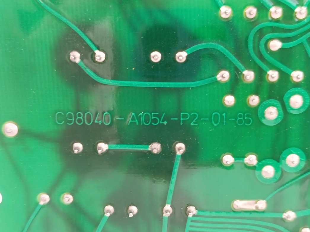 Siemens C98043-A1054-L4-03 C98040-A1054-P2-01-85 Control Board