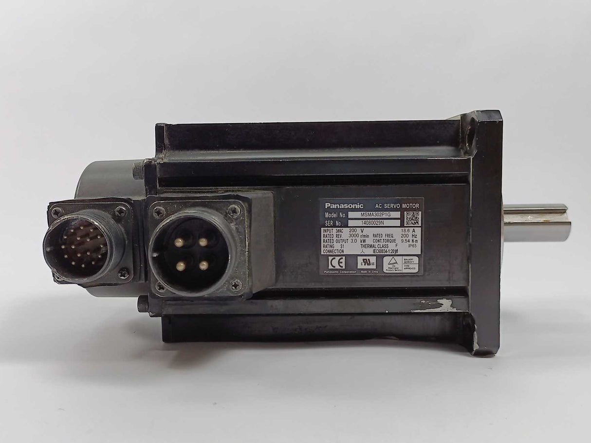 Panasonic MSMA302P1G MINAS A4 Family AC Servo Motor 3.0 kW