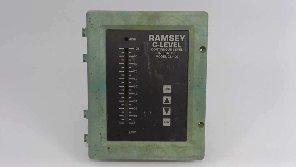Ramsey Technology CL-100 C-Level Continuous Level Indicator *SPAREPARTS*