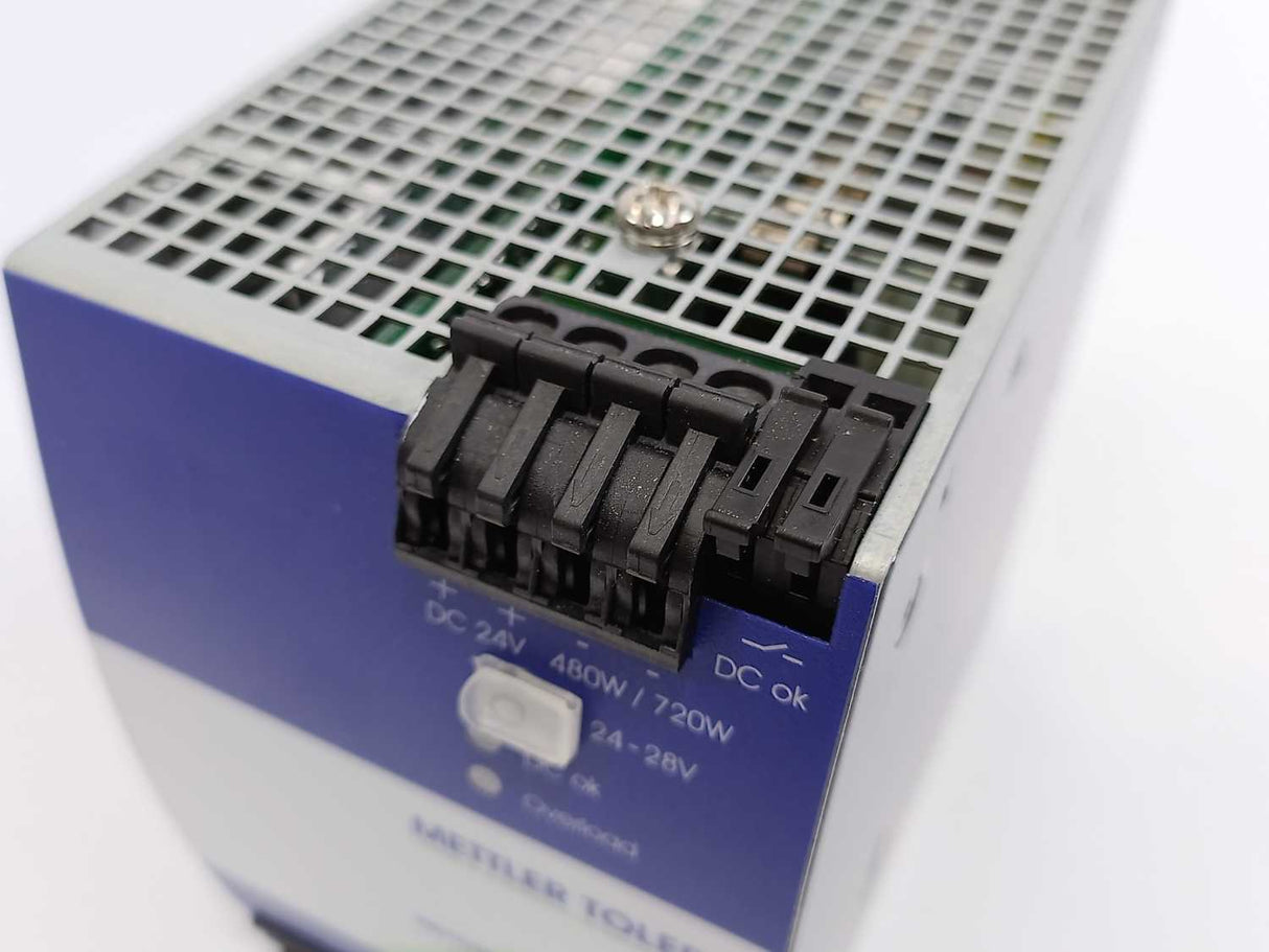 Mettler Toledo 24104212 Power Supply, QS20.241-10, 100-240V, 5.4-2.4A, 50/60Hz
