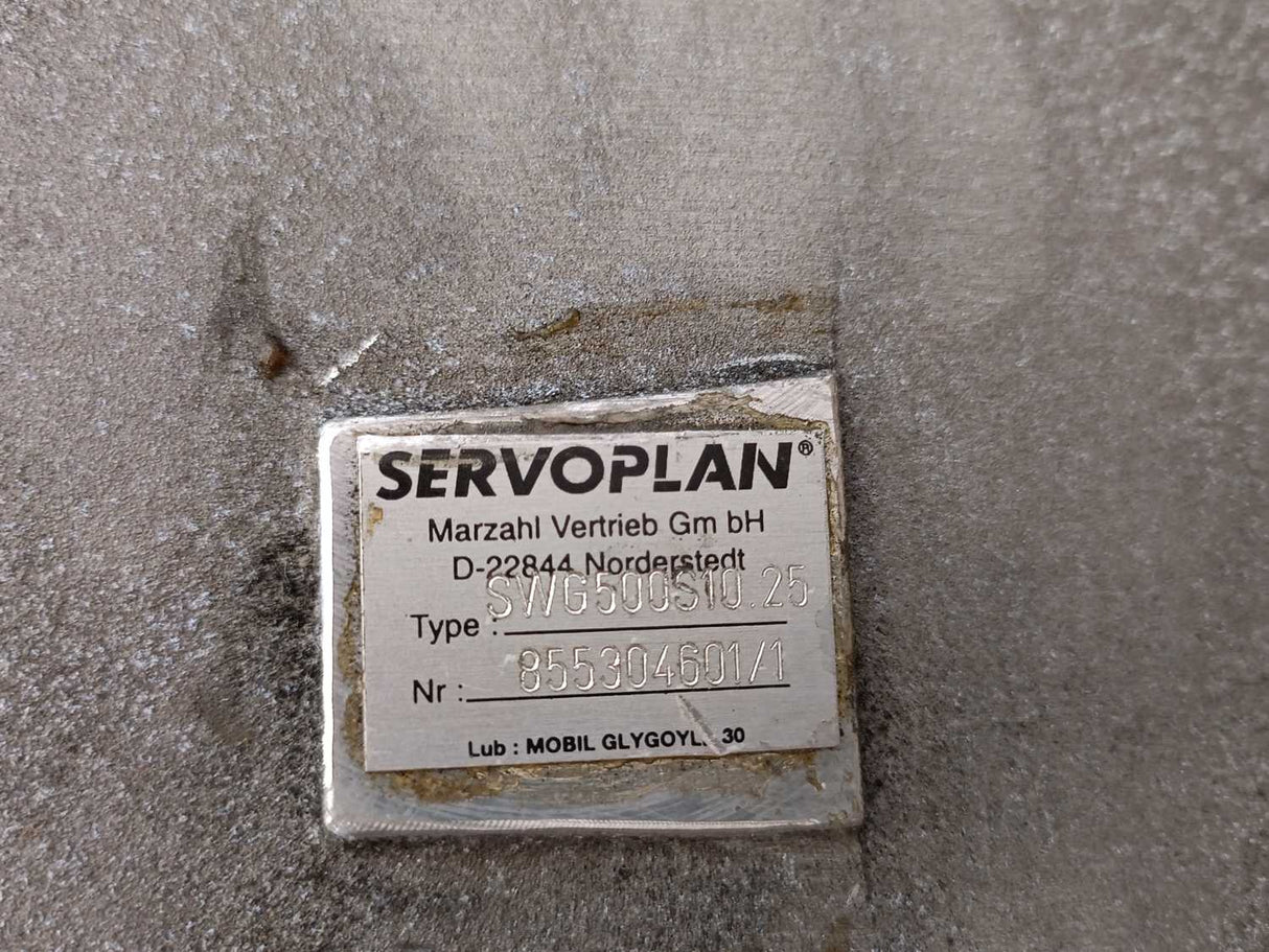 Servoplan SWG500S10.25 Right-angle Worm Gearbox