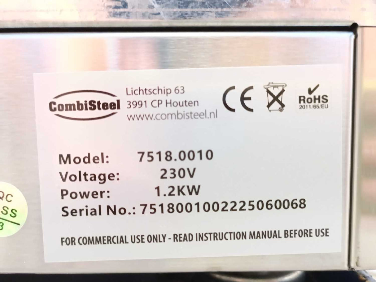 CombiSteel 7518.0010 2-door Plate Warmer
