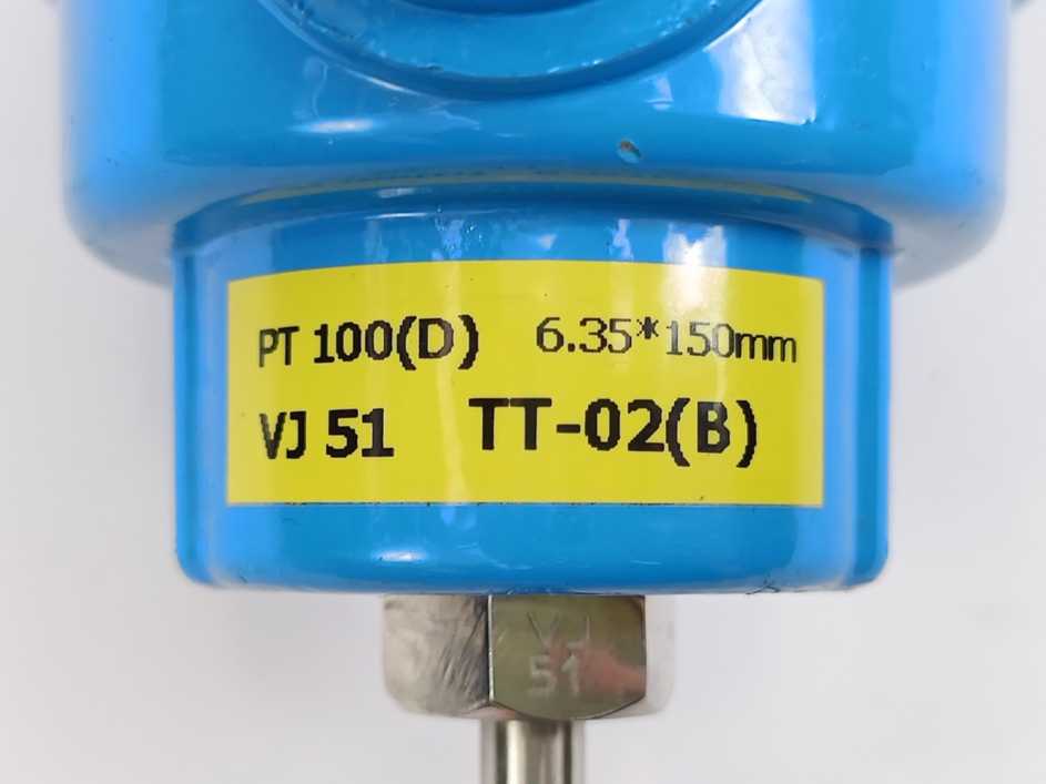 PT100 (D) RTD Sensor Head Type w/ Protection Tube
